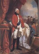 Benjamin West George III (mk25) oil painting artist